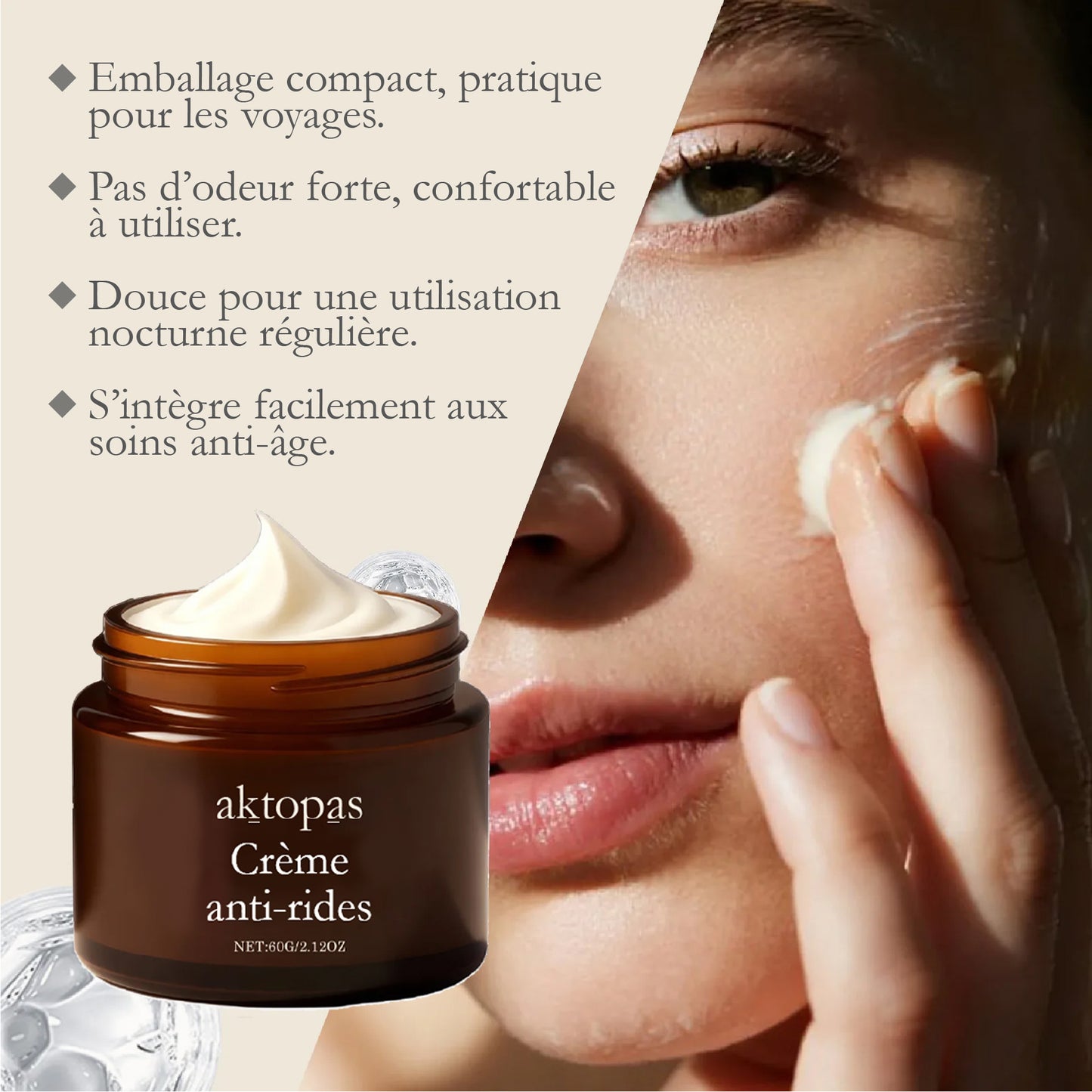 Crème antirides Aktopas™