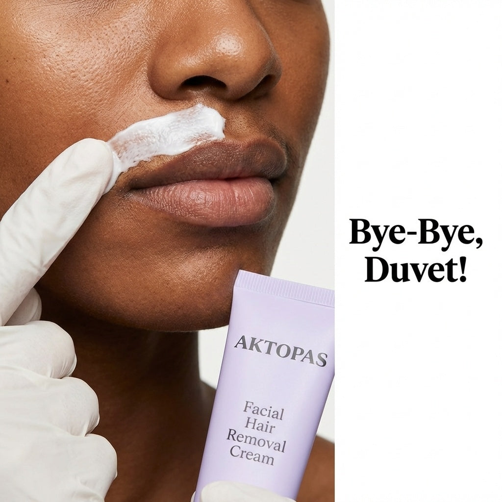 Duo Doux et Lissant Aktopas (Crème + Sérum pour les poils du visage)