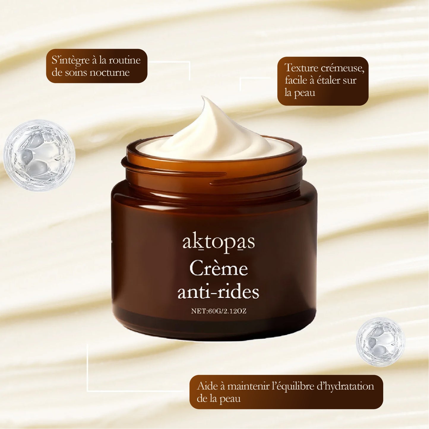 Crème antirides Aktopas™