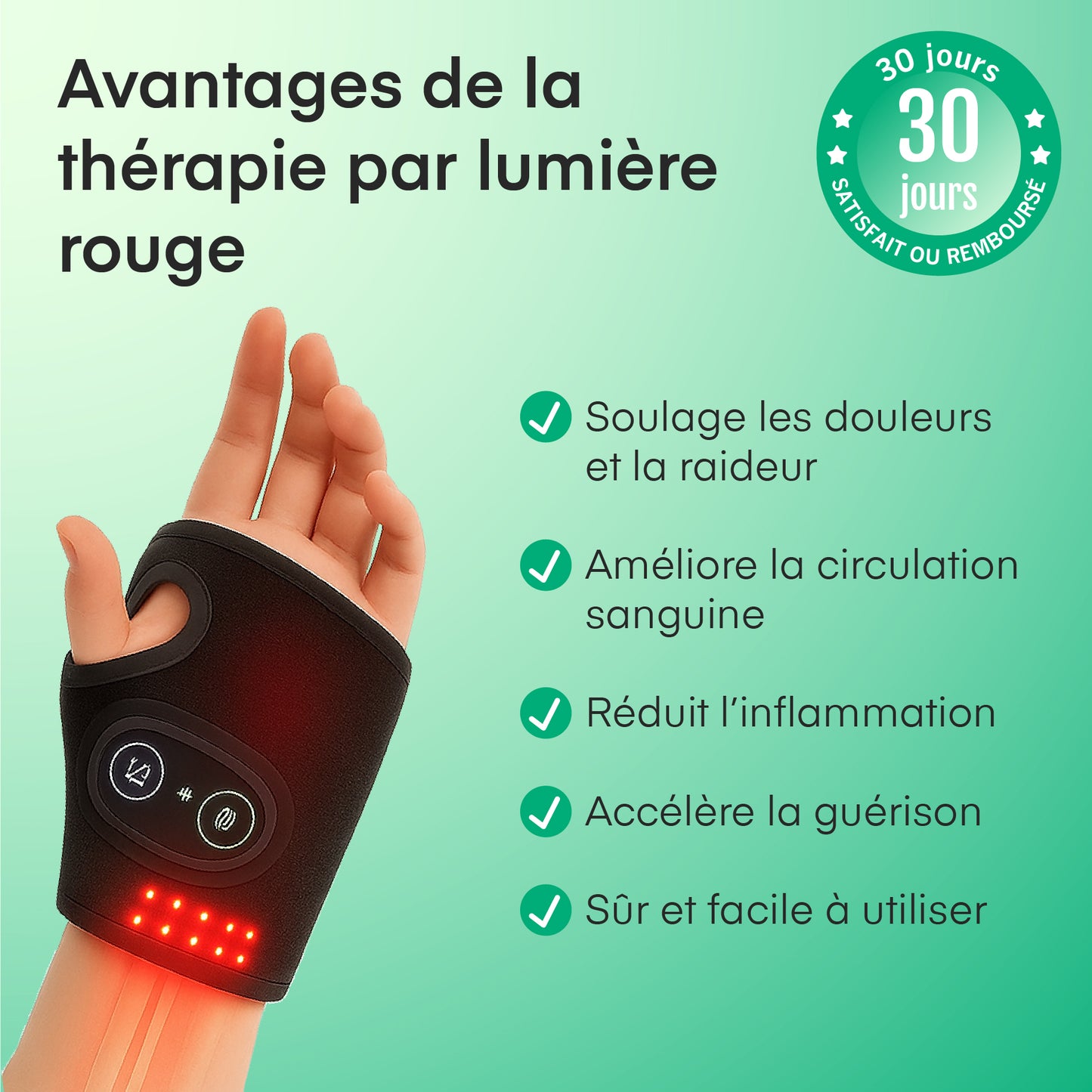 Aktopas™ - Dispositif de bien-être du poignet