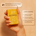 Savon éclaircissant au curcuma et à l'acide kojique