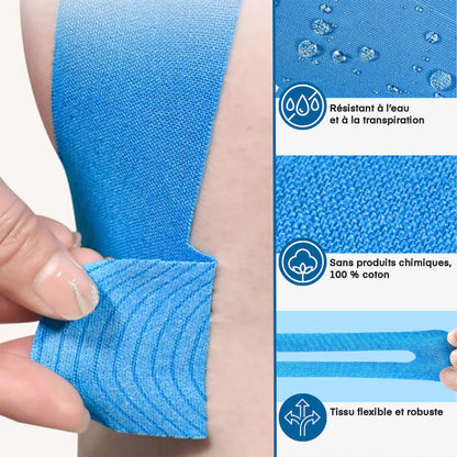 Aktopas™ - Lot de 10 Bandages adhésifs pour genou