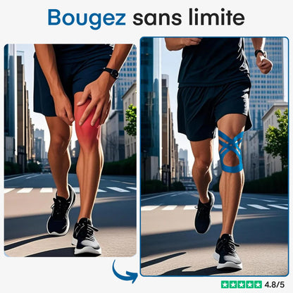 Aktopas™ - Lot de 10 Bandages adhésifs pour genou