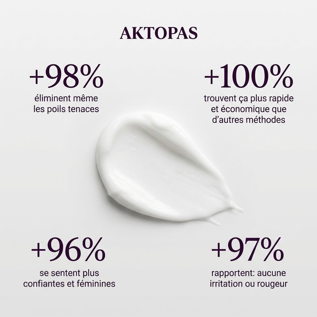 Duo Doux et Lissant Aktopas (Crème + Sérum pour les poils du visage)