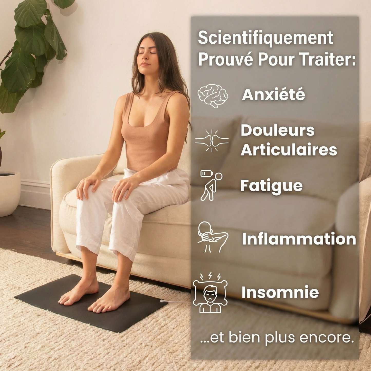 Tapis connecté à la Terre Aktopas™