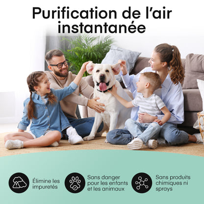 Aktopure™️ - Purificateur d'air ionique