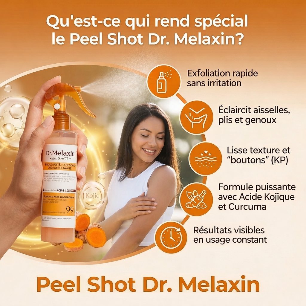 Peel Shot – Peau Douce & Teint Uniforme | Exfoliant Coréen | 200 ml