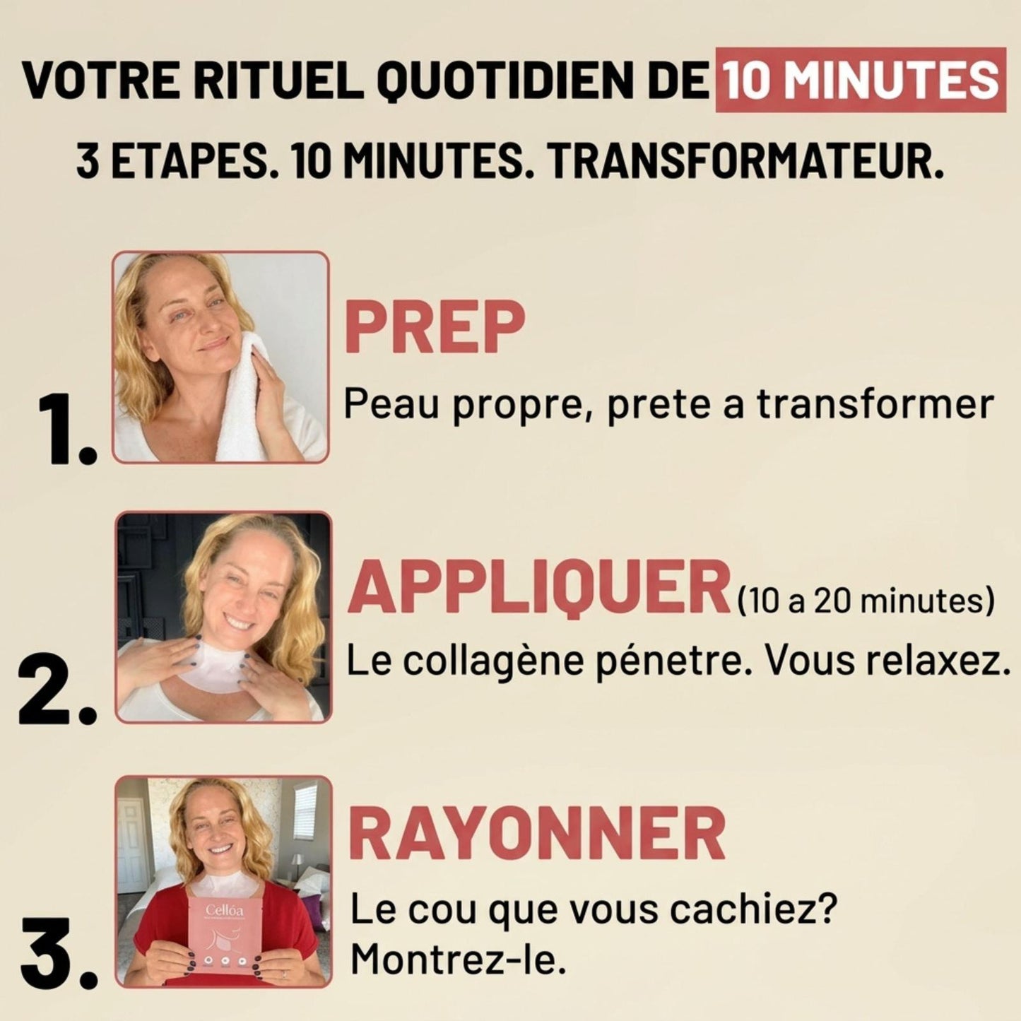 Lot de 5 masques pour le cou Aktopas™