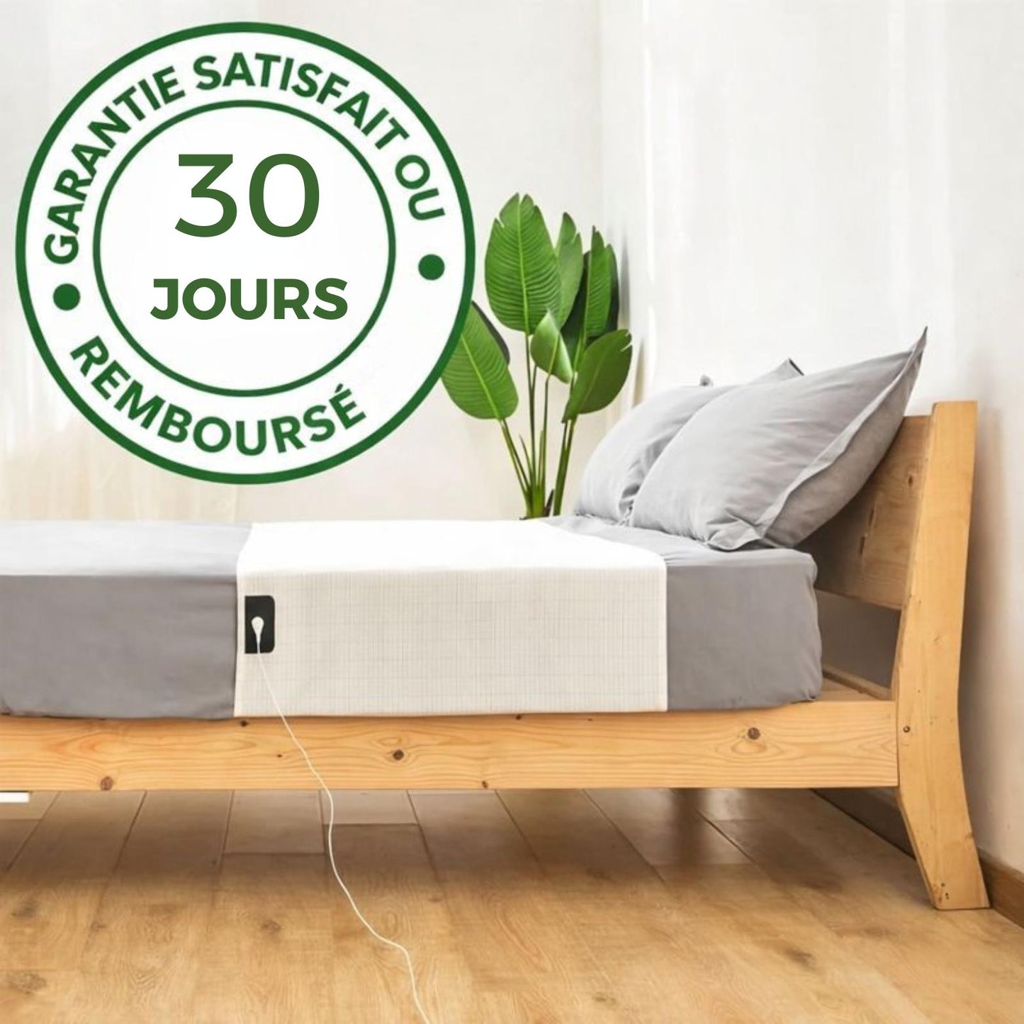 Drap de lit connecté à la Terre Aktopas™