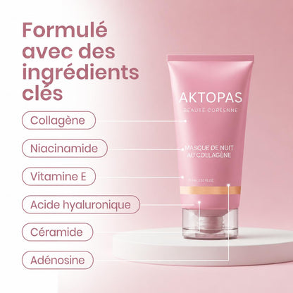 Aktopas™ - Masque de nuit au collagène