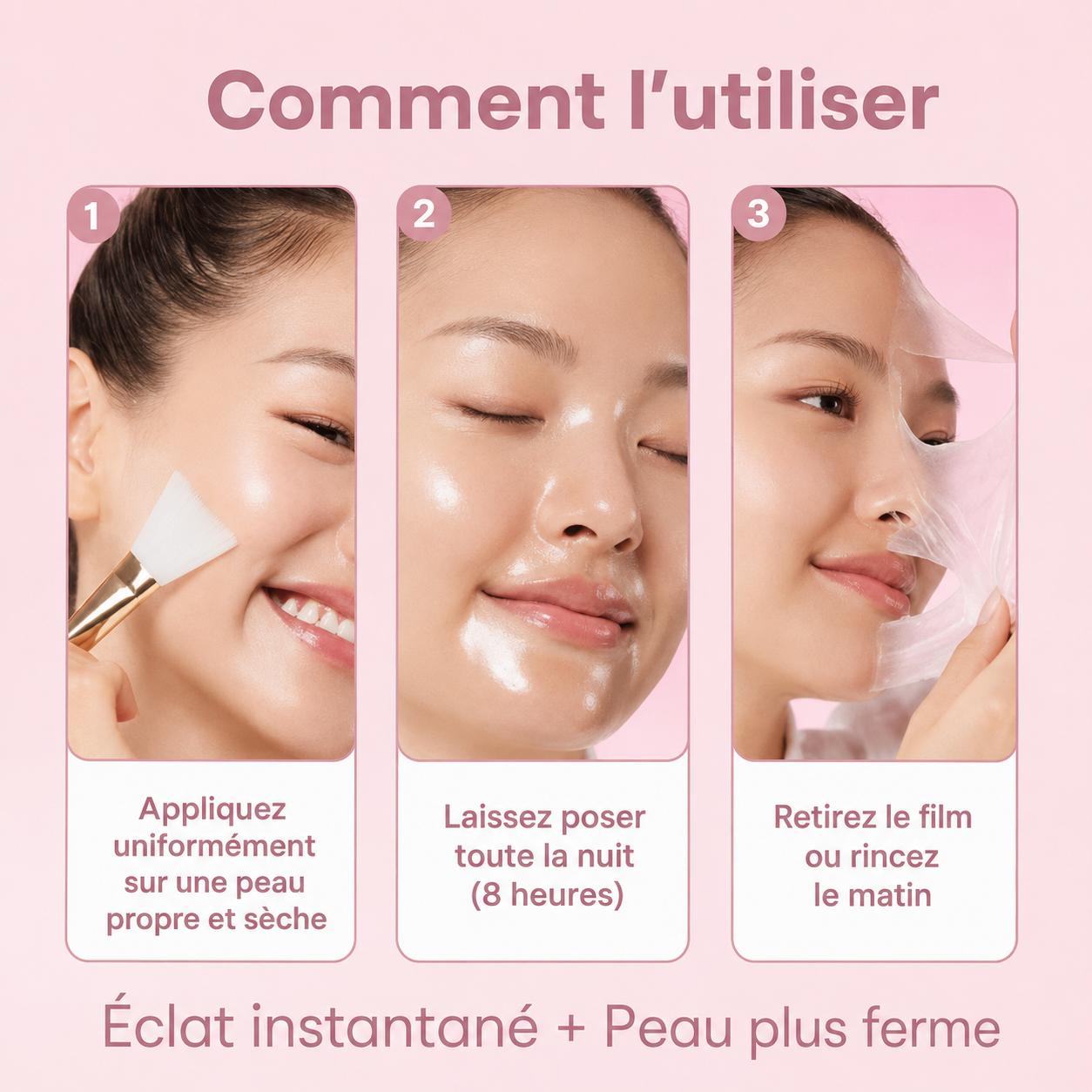 Aktopas™ - Masque de nuit au collagène