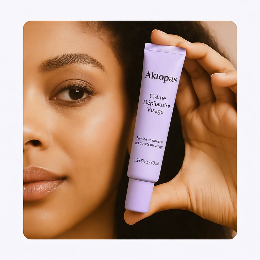 Duo Doux et Lissant Aktopas (Crème + Sérum pour les poils du visage)