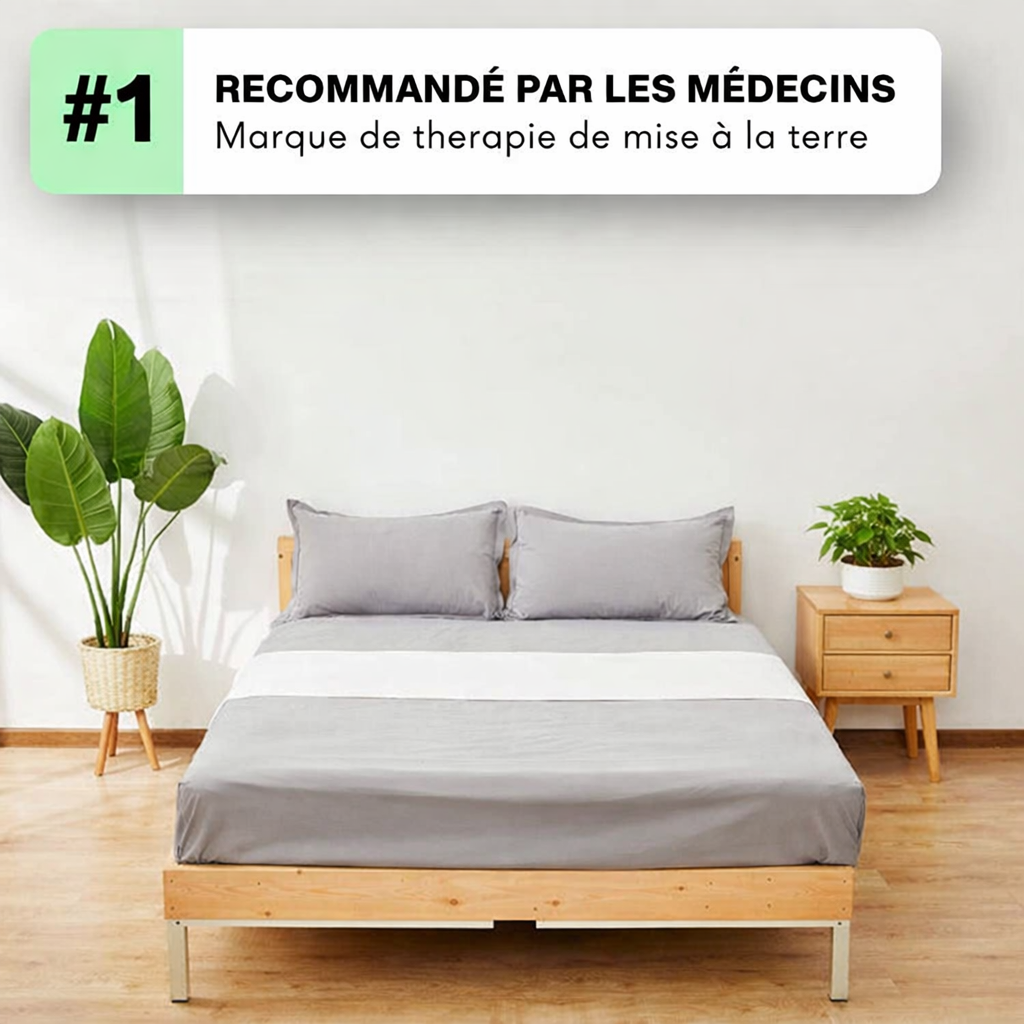 Drap de lit connecté à la Terre Aktopas™